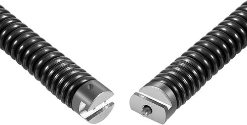 مجموعة كابلات تنظيف الصرف 61630 A-62 7/8 بوصة × 75 بوصة (5 أقسام C-10) مع حامل A-8 - متوافق مع ماكينات RIDGID K-60SE، وK-60SP، وK-1500، وK-1500SP in Kuwait