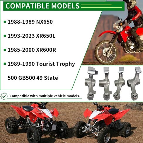 Rocker Arm & Camshaft Bearing Kit Compatible With XR600 650 NX650 XR650L XR600R 1985-2023 in Kuwait