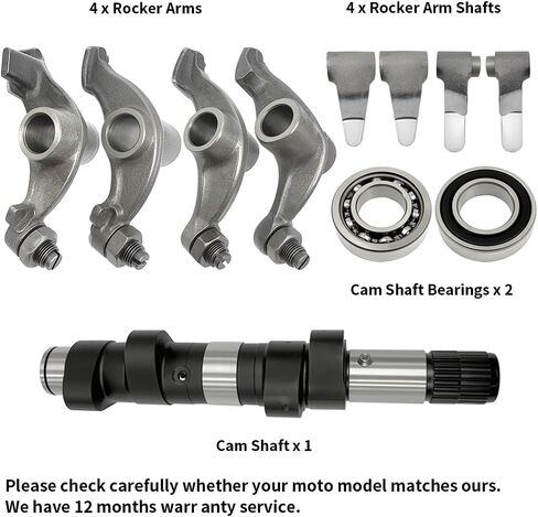 Rocker Arm & Camshaft Bearing Kit Compatible With XR600 650 NX650 XR650L XR600R 1985-2023 in Kuwait