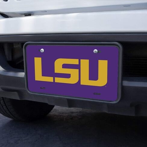 GRAPHICS & MORE LSU Logo on Purple Novelty Metal Vanity Tag License Plate in Kuwait