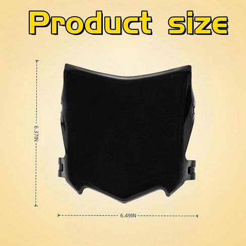 Front Number Plate Cover for Surron Talaria E-Ride Pro – Universal Black License Plate Holder Fits LBX Talaria XXX MX3 MX4 MX5 Sting R E-Ride Pro SR S 2.0 3.0 Ebox Dragster ETM Tutti Soleil 01 in Kuwait