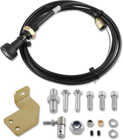 مجموعة كابلات الملف اللولبي لإيقاف الوقود اليدوي متوافقة مع دودج كومينز P-pump 12 فولت 4BT 6BT جديد in Kuwait