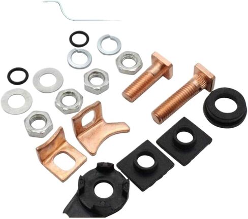Motor Starter Solenoid Repair Rebuild Kit Compatible With Discovery TD5 2.5 1998–2004 228000-7220-N31R in Kuwait