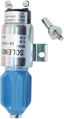 24V Fuel Shut Off Solenoid SA-4962-24 Compatible for Volvo ZF Mitsubishi 6D24 Doosan Cummins Hyundai R160LC-R R180LC-R in Kuwait