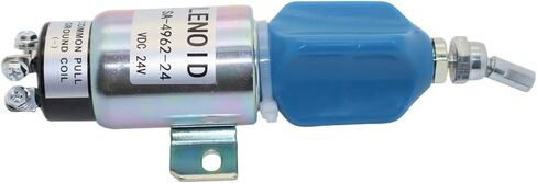 24V Fuel Shut Off Solenoid SA-4962-24 Compatible for Volvo ZF Mitsubishi 6D24 Doosan Cummins Hyundai R160LC-R R180LC-R in Kuwait