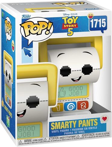 Funko Pop! Disney: Toy Story 5 - Smarty Pants - Collectable Vinyl Figure - Gift Idea - Official Merchandise - Toys for Kids & Adults - Disney Fans - Model Figure for Collectors and Display in Kuwait