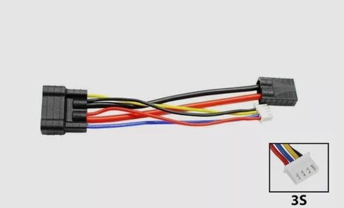3S يبو بطارية التوازن الرصاص شحن موصل مهائي كابلات ل Traxxas TRX 1/8 1/5 RC سيارة in Kuwait