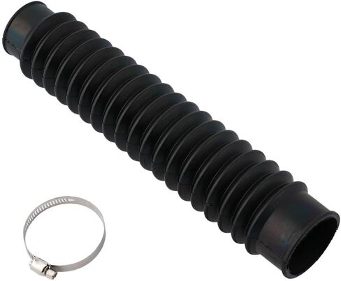 Black Motorcycle Air Filter Hose Tube, Thick Intake Pipe for ATV UTV Side-by-Side, Replacement Part, Easy Install, 1 Pack in Kuwait