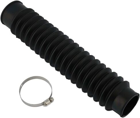Black Motorcycle Air Filter Hose Tube, Thick Intake Pipe for ATV UTV Side-by-Side, Replacement Part, Easy Install, 1 Pack in Kuwait