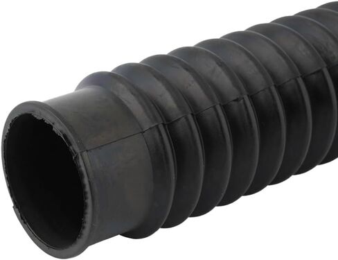 Black Motorcycle Air Filter Hose Tube, Thick Intake Pipe for ATV UTV Side-by-Side, Replacement Part, Easy Install, 1 Pack in Kuwait