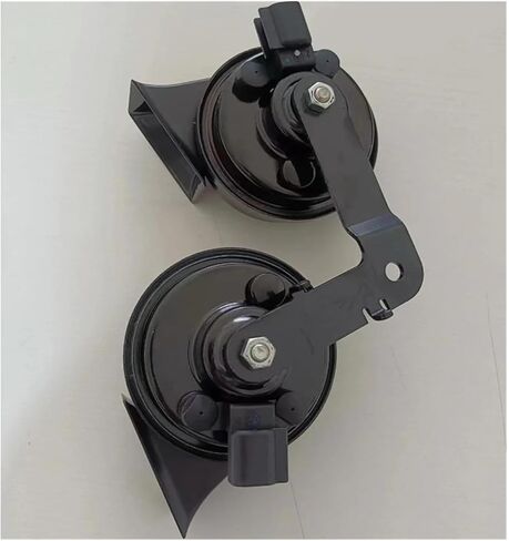 Compatible with Tesla MODEL 3 2017‑2022 Car Snail Horn Dual Tone Snail Horn with Bracket High Tone 1109660 00 B 1109660-00-B one pair in Kuwait
