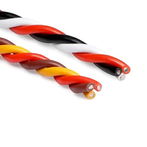 22awg Servo Extension Cable Wire 32 feet 60 Cores Lead 3-pin Line for Futaba JR RC Servo Hobby Model Drones Boats Planes DIY Accessories(E253-1) in Kuwait