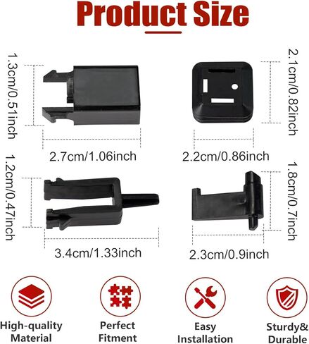 Gas Fuel Filler Door Latch Repair Kit Compatible with Land Rover LR3 2005-2009 LR4 2010-2016 Range Rover Sport 2006-2013#BPA780101 BPA780110 BPA780120 ARV780020 CAL500070 in Kuwait