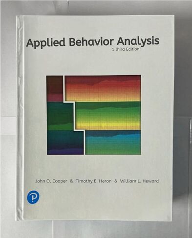 Applied Behavior Analysis 3rd Ed. By (Cooper) by Machha Store Latest Version in Kuwait