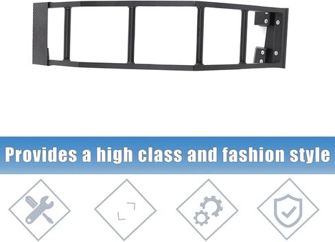 Car Tailgate Ladder Compatible with Subaru Crosstrek 2023 2024，Roof Rack Tailgate Ladder，Aluminum Tailgate Mounted Ladder Car Rear Door Ladder Climbing Mount Bracket Accessories in Kuwait