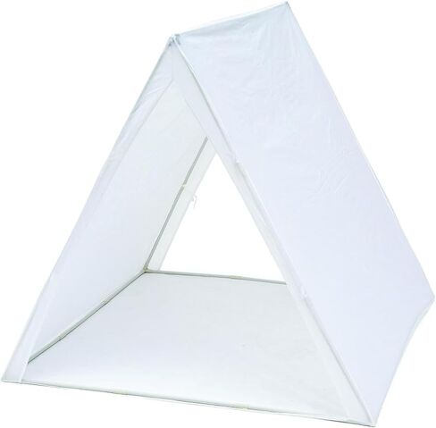 Fun Express Kids Tent Indoor Play Tent for Kids - Premium 45" x 40" White Playhouse for Toddler Girls Bedroom Decor | Perfect Slumber Party Supplies Reading Nook & Fort Building Activities in Kuwait