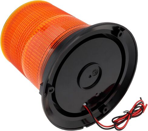 قطعتان من أضواء LED الكهرمانية القوية، 12-48 فولت تحذير أضواء وامضة للطوارئ، 3 أوضاع مقاومة للماء وامض أضواء تحذير السلامة للشاحنات والسيارات والحافلات والجرارات والجزازة وATV وعربات الجولف وUTV in Kuwait