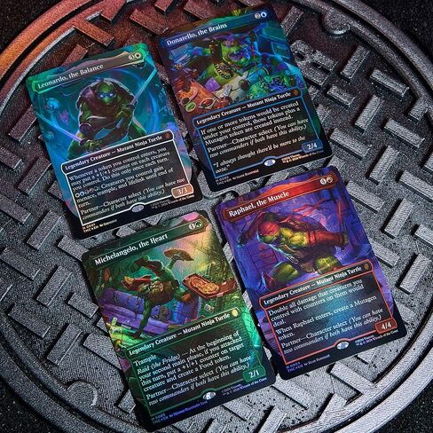 Magic: The Gathering | Teenage Mutant Ninja Turtles - Commander Deck - Turtle Power! | Collectible Trading Card Game in Kuwait