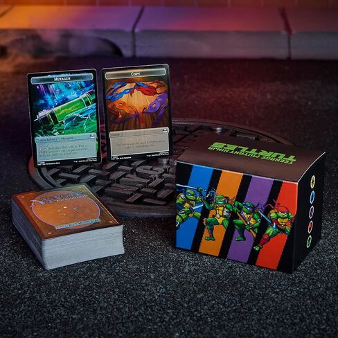 Magic: The Gathering | Teenage Mutant Ninja Turtles - Commander Deck - Turtle Power! | Collectible Trading Card Game in Kuwait
