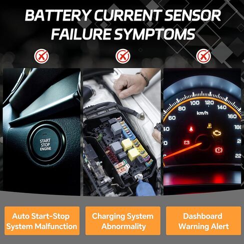 DS7Z-10C679-A Battery Current Sensor Compatible with Ford Edge F150 Fusion Lincoln MKZ Replaces OE DS7T-10C652-AC, DS7Z10C679A, DS7T10C652AC in Kuwait