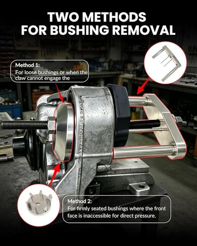 مجموعة أدوات إزالة وتركيب جلبة ناقل الحركة المطاطية DPTOOL متوافقة مع محرك BMW B46 B48 B58 G05 G11 G12 G20 G30 G80 G82، أداة تثبيت مزيل بوش 83302445327 2445327 in Kuwait