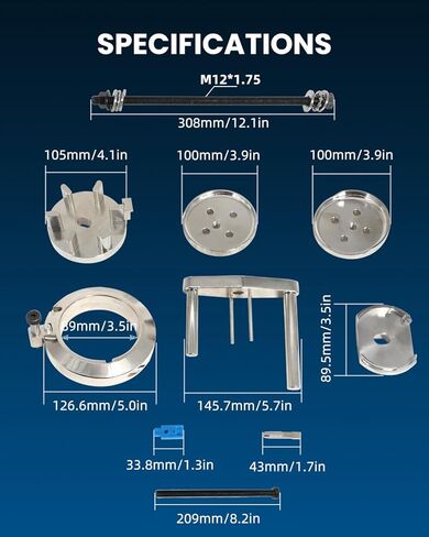 مجموعة أدوات إزالة وتركيب جلبة ناقل الحركة المطاطية DPTOOL متوافقة مع محرك BMW B46 B48 B58 G05 G11 G12 G20 G30 G80 G82، أداة تثبيت مزيل بوش 83302445327 2445327 in Kuwait