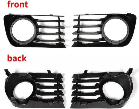 Front Lower Bumper Grille Fog Light Bezels Kit Compatible with For Toyota Prius 2004 2005 2006 2007 2008 2009,3Pc Black Mesh Grill Replace For TO1036112 TO1038118 TO1039118 in Kuwait