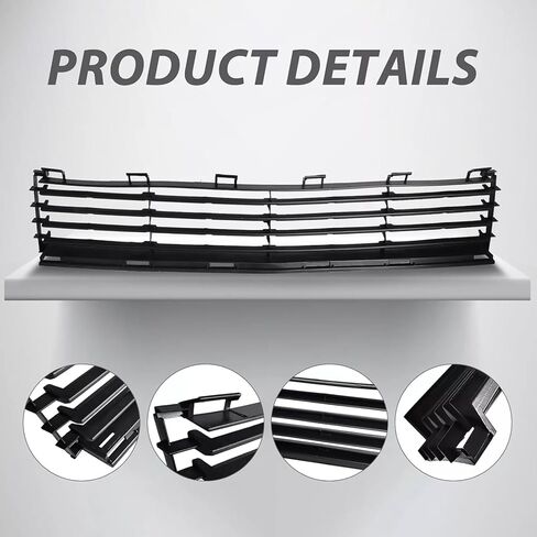 Front Lower Bumper Grille Fog Light Bezels Kit Compatible with For Toyota Prius 2004 2005 2006 2007 2008 2009,3Pc Black Mesh Grill Replace For TO1036112 TO1038118 TO1039118 in Kuwait