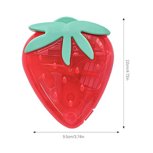 Strawberry Mini School Supplies Kit - 9-Piece Stationery Set for Students, Office, and Journaling Tools in Kuwait