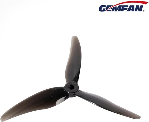 Gemfan Hurricane 51477 FPV Propellers (10 CW, 10 CCW) - 5.1" 3-Blade Racing Props (10 Pairs) in Kuwait
