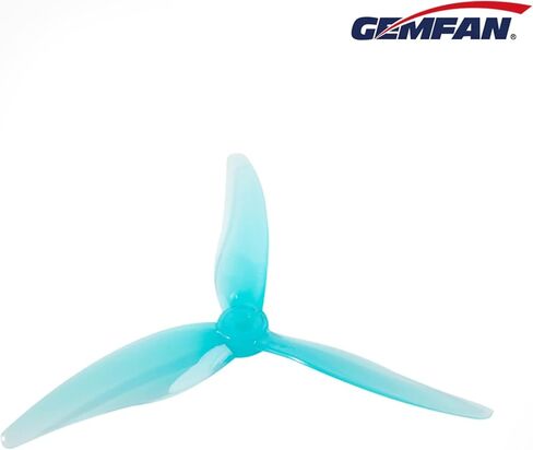 Gemfan Hurricane 51477 FPV Propellers (10 CW, 10 CCW) - 5.1" 3-Blade Racing Props (10 Pairs) in Kuwait