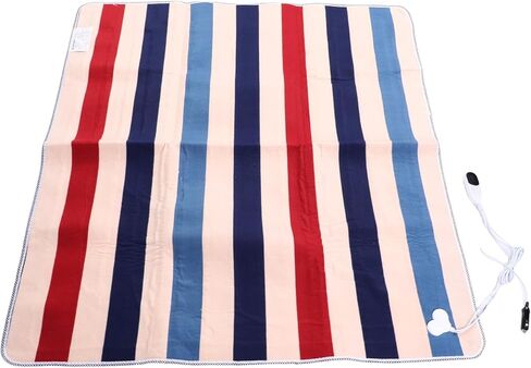 Jeanoko Electric Heated Car Blanket Soft Flannel Camping Winter 9 Temp Levels 78.74x31.5 Inch for Drivers SUVs RVs in Kuwait