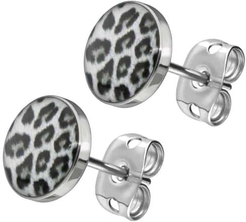 FILANGO Surgical steel ear studs LEOPARD earrings in Saudi Arabia
