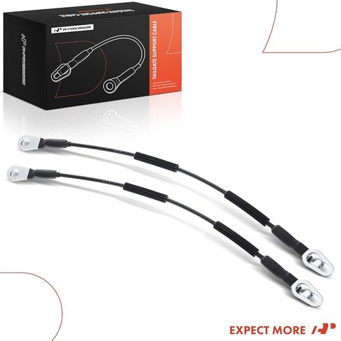 A-Premium Tailgate Support Cable Compatible with Chevrolet Colorado & GMC Canyon, 2018 2019 2020 2021 2022, 17 Inch, Driver and Passenger Side, Set of 2 in Kuwait