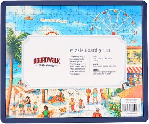 لوحة ألغاز شخصية من Boardwalk Puzzles مقاس 9 × 11 بوصة - صينية أحجية الصور المقطوعة المحمولة للألغاز الشخصية in Kuwait