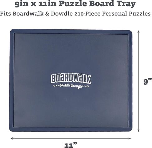 لوحة ألغاز شخصية من Boardwalk Puzzles مقاس 9 × 11 بوصة - صينية أحجية الصور المقطوعة المحمولة للألغاز الشخصية in Kuwait