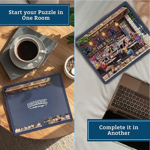 لوحة ألغاز شخصية من Boardwalk Puzzles مقاس 9 × 11 بوصة - صينية أحجية الصور المقطوعة المحمولة للألغاز الشخصية in Kuwait