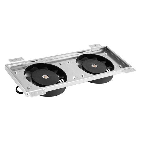 Aluminum Shroud +120W 2X 6'' Fan Replacement for Tru-Cool 40k GVW Transmission Oil Cooler (LPD47391) Radiator Shroud Fan High Performance Cooling Kit in Kuwait