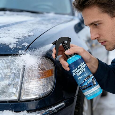 Deicer for Car Windshield | 100ml Window Snow Removal Defrost - Ice Remover Melting Spray - for Road Trip Long-Distance Driving Morning Commutes Cold Weather Outdoor Parking Car Truck Glass in Kuwait