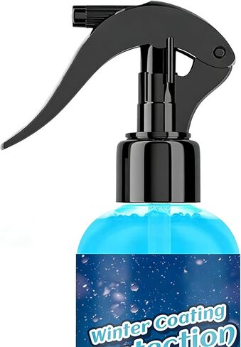 Deicer for Car Windshield | 100ml Window Snow Removal Defrost - Ice Remover Melting Spray - for Road Trip Long-Distance Driving Morning Commutes Cold Weather Outdoor Parking Car Truck Glass in Kuwait