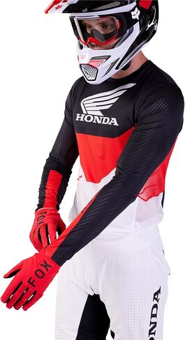 Fox Racing Black/Red/White Sz S Flexair Honda Motocross Jersey in Kuwait