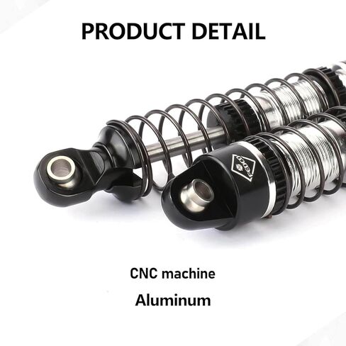HobbyPlus Arktos Shocks 59MM Long Travel Shock Absorber With Soft Hard Spring For HobbyPlus CR18P Arktos 6x6 Upgrades 1/18 RC Crawler in Kuwait