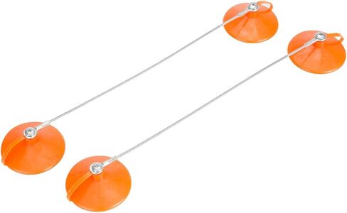oemtools 25309 حامل نافذة للحفاظ على النافذة، كابل حامل النافذة وتصميم كوب الشفط، وزن 4oz، يناسب السيارات والشاحنات ذات إطار الباب العلوي، لإصلاح منظم النوافذ in Kuwait
