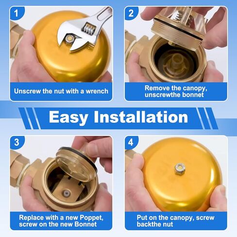 905-212 Bonnet and Poppet Repair Kit Compatible With Febco 765-1 1" & 1-1/4" Pressure Vacuum Breakers and Backflow Preventers in Kuwait