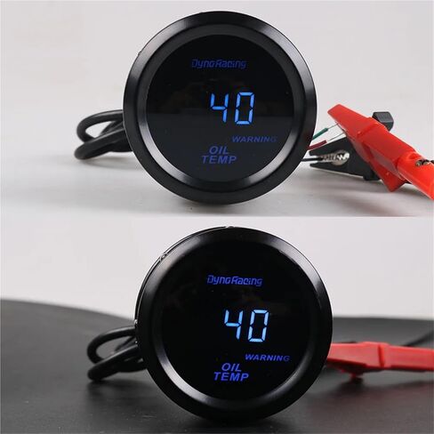 Oil Temp Gauge 2" 52mm Digital 40-150C Blue LED with Sensor car Meter BX101463 in Kuwait