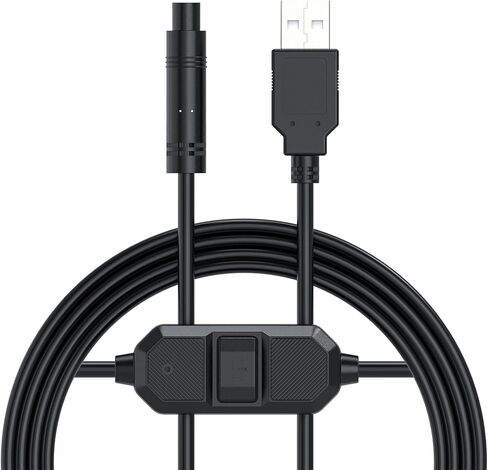 شاحن USB AUTO-VOX تيار مستمر 5 فولت إلى 12 فولت كابل شحن للكاميرا الاحتياطية اللاسلكية، طاقة 4 دبابيس، لا تشغل ولاعة السجائر RV/وصول السيارة in Kuwait