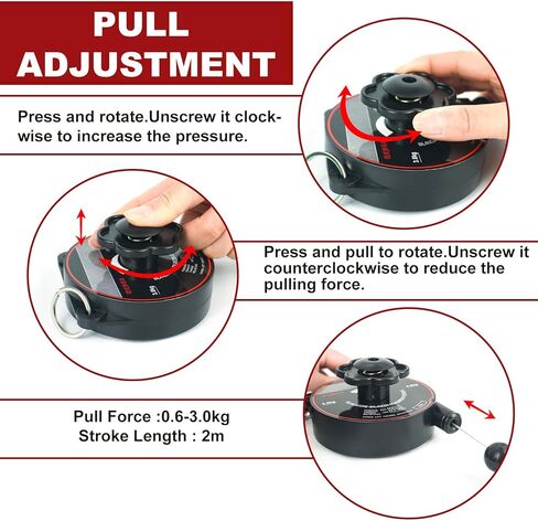 EV Charger Cable Retractor, Universal EV Charger Retractable Cable Management System, Garage Charging Cable Organizer for All Level 2 Chargers-Mounts to Ceiling and Wall in Kuwait