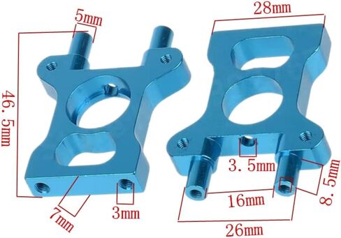 for HSP 860021 60048 94763 for Baja 1/8 Aluminium Center Diff Mount RC Off Road for Nitro Gas Short Course Truck Remote Control Cars Rc Accessories Parts in Kuwait