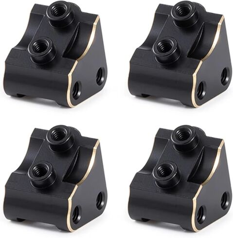 ملحقات Rc لمحور SCX10 II AX90046 AX90047 AR44 1/10 محور وصلة نحاسية ثقيلة يتصاعد الأوزان 38 جم 4 قطعة أجزاء زاحفة RC اختيارية in Kuwait