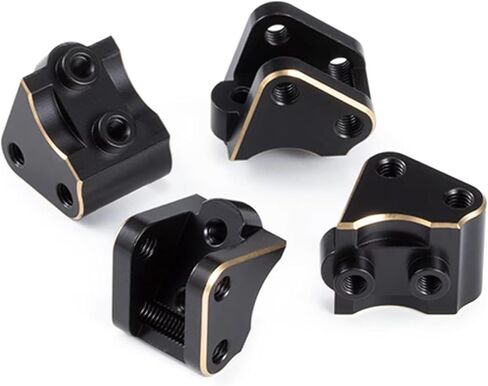 ملحقات Rc لمحور SCX10 II AX90046 AX90047 AR44 1/10 محور وصلة نحاسية ثقيلة يتصاعد الأوزان 38 جم 4 قطعة أجزاء زاحفة RC اختيارية in Kuwait